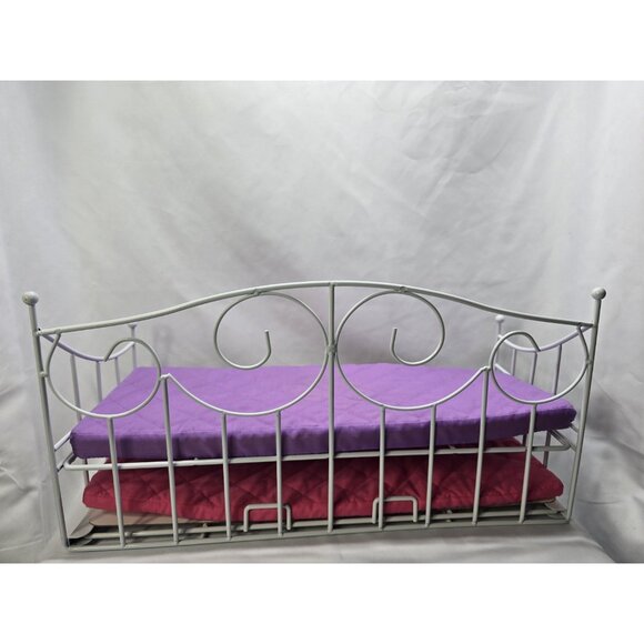 2015 Journey Girls Trundle Bed- Fits 18” Dolls - Picture 2 of 16